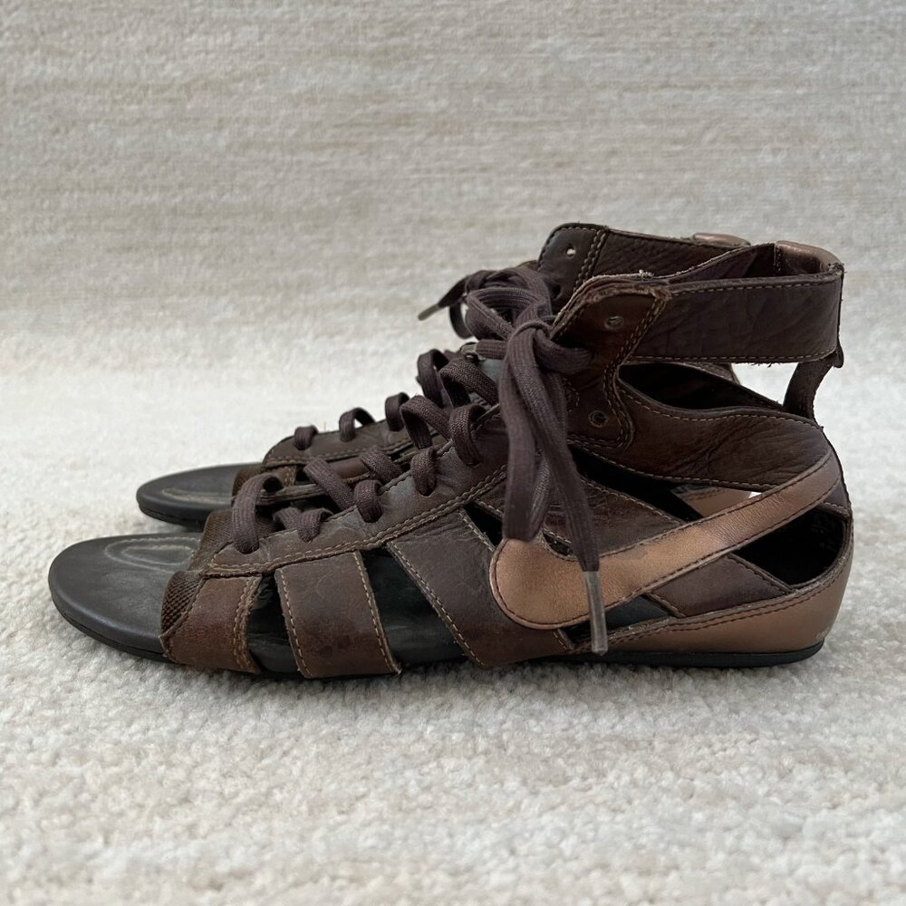 Y2K Nike Gladiator Lace Up Sandals Shoes 7.5